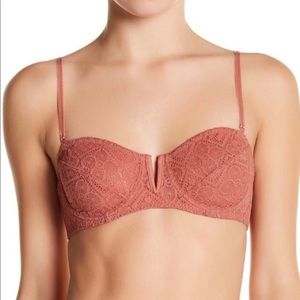 Free People Intimately Crotchet Bra Copper 34C